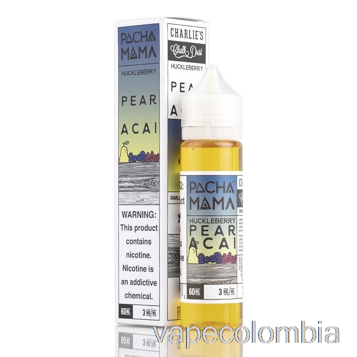 Kit Vape Completo Arándano Pera Acai - Pachamama - 60ml 6mg